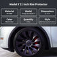 Model Y 2020-2024 Wheel Protector Design for Tesla Rim Protector 21 inch 4PCS Wheel Protector ABS Rim Protection Accessories