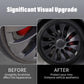 Model Y 2020-2024 Wheel Protector Design for Tesla Rim Protector 21 inch 4PCS Wheel Protector ABS Rim Protection Accessories