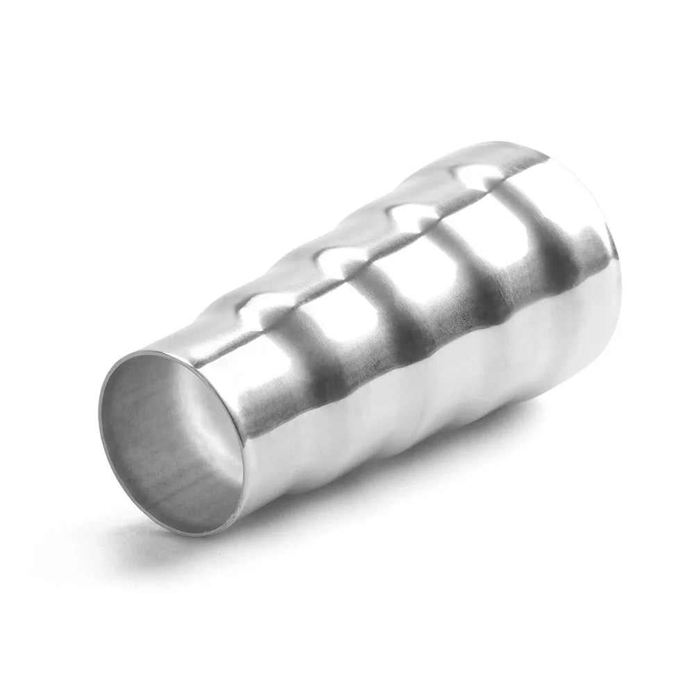 Universal 201 Stainless Steel Exhaust 5 Step Reducer Adapter Connector Tube Pipe Cone