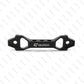 CAUSCO Car Racing Battery Tie Down Universal Aluminum Battery Fasten Bracket Holder 14cm 19cm