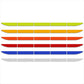 Fashion Car Sticker Reflective Warning Safety Tape Anti Collision Warn Reflective Sticker for Automobile Trunk Night Reflective