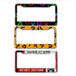 Game Series US Standard License Plate Frame US Canada Mexico License Plate Frame Aluminum Alloy License Plate Cover
