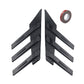 General Motors rear window side spoiler splitter triangle louver decorative side wing fender air vent modification