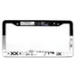 The license plate frame is suitable for the United States, Canada, Mexico
