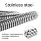 Exhaust pipe 120/150/200CM stainless steel flexible exhaust hose with 2pcs exhaust clamp car generator air diesel parking heater