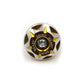 Motorcycle License Plate Screw Cover Shell CNC 6MM Holes License Plate Screws Scooter Accessories Electric Motorcycle Parts