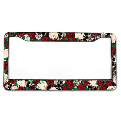 Game Series US Standard License Plate Frame US Canada Mexico License Plate Frame Aluminum Alloy License Plate Cover