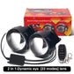 3-inch Devil's Eye LED Car Dynamic Lights Led Lenses Retrofit Kits Assembly Auto Accessories Headlight 12v with Remote Control