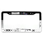The license plate frame is suitable for the United States, Canada, Mexico