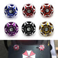 Motorcycle License Plate Screw Cover Shell CNC 6MM Holes License Plate Screws Scooter Accessories Electric Motorcycle Parts