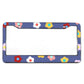 Game Series US Standard License Plate Frame US Canada Mexico License Plate Frame Aluminum Alloy License Plate Cover