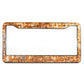 The license plate frame is suitable for the United States, Canada, Mexico