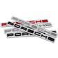 3D ABS Badge Car Porsche Emblem Sticker Decal Auto Trunk Stickers Accessories For Porsche Panamera 911 Carrera S Cayman Boxster