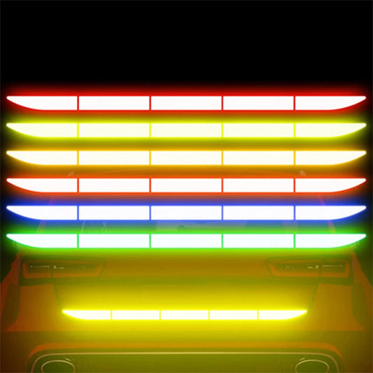 Fashion Car Sticker Reflective Warning Safety Tape Anti Collision Warn Reflective Sticker for Automobile Trunk Night Reflective