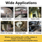 High Temp Muffler and Tailpipe Sealer - Exhaust System Sealant - Muffler Repair Kit for Auto Exhaust, Mufflers, Tailpipes