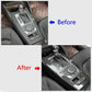 Car Styling Gear Shift Panel Decoration Sticker Trim for Audi A3 8V S3 2013 2014 2015 2016 2017 2018 2019 Interior Accessories