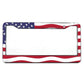 The license plate frame is suitable for the United States, Canada, Mexico