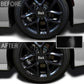 Car Wheel Reflective Stickers Auto Safety Warning Sticker Reflector Protective Strip Film for Trucks Auto Motorcycle Stickers