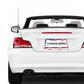 The license plate frame is suitable for the United States, Canada, Mexico
