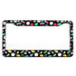 The license plate frame is suitable for the United States, Canada, Mexico