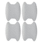 4pcs/Set Carbon Fiber Texture Car Door Handle Cup Scratch Protective Stickers Exterior Waterproof Auto Door Bowl Sticker
