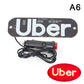 Light Sign For Car, Light Decal For Car Windshield With Suction Cups, Taxi Sign Light, Cab Indicator Lamp, Cigarette Lighter/USB