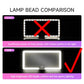 Car Interior Mirrors Sun Visor Plate LED HD Makeup Mirror for Girls Women Rechargeable Fill Light Universal Thin Vanity Mirror - shift - knoobs