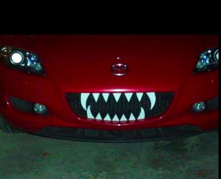 Car Vampire Fangs - shift - knoobs