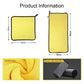 Cars Wash Microfiber Towel 30x30/60CM Car Cleaning Drying Cloth Hemming Cars Care Cloth Detailing Car Wash Towel - shift - knoobs