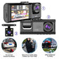 Dash Cam W/ IR Night Vision Loop Recording & 2" IPS Screen 1080P 3 Camera ， DVR recorder, video recorder, Vehicle DVR - shift - knoobs