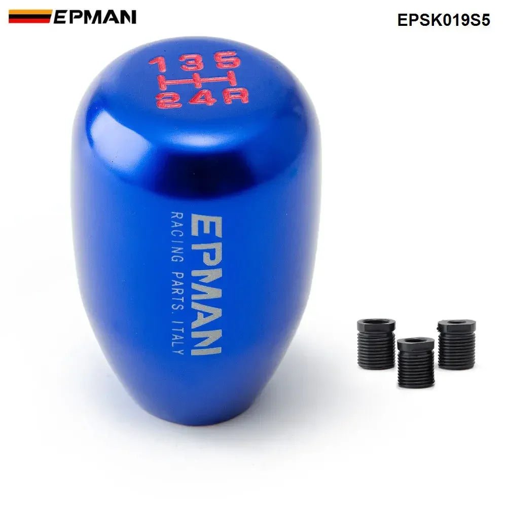 EPMAN Sport Aluminum 5 Speed car Gear Shift Knob - shift-knoobs