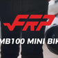 FRP GMB100 Mini Bike, 99CC 4 - Stroke Mini Bikes for Adults, Gas Powered Mini Dirt Bike, Off - Road Motorcycle W/Neck Gaiter, Weight Support Up to 220 LBS 20mph - shift - knoobs
