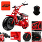 FRP GMB100 Mini Bike, 99CC 4 - Stroke Mini Bikes for Adults, Gas Powered Mini Dirt Bike, Off - Road Motorcycle W/Neck Gaiter, Weight Support Up to 220 LBS 20mph - shift - knoobs
