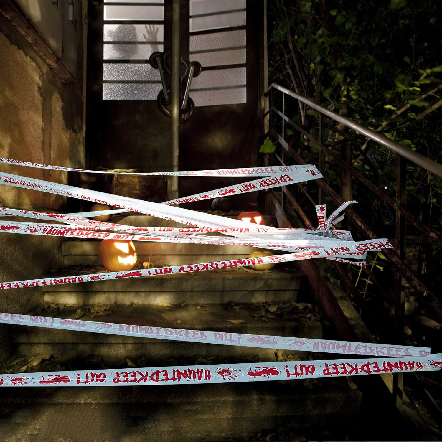 Halloween Caution Tape for Car Decorations - Spook Up Your Ride! - shift - knoobs