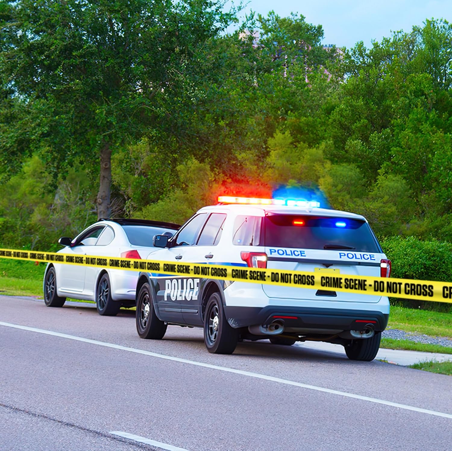 Halloween Caution Tape for Car Decorations - Spook Up Your Ride! - shift - knoobs