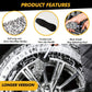 Microfiber Wheel Brush For A Particularly Gentle Cleaning Up To The Wheel Deep Bed, Long Car Wheel Cleaning Brush - shift - knoobs