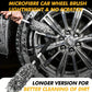 Microfiber Wheel Brush For A Particularly Gentle Cleaning Up To The Wheel Deep Bed, Long Car Wheel Cleaning Brush - shift - knoobs