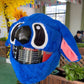 Motorcycle Full Helmet Cover Cartoon Plush Animal Helmet Cover Dust Protection Funny Helmet Cover Motorcycle Accessories - shift - knoobs