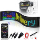 Scrolling Bright Advertising LED Signs, Flexible USB 5V LED Sign, App Control Custom Text Pattern Animation Programmable LED Display For Store, Hotel, Party - shift - knoobs