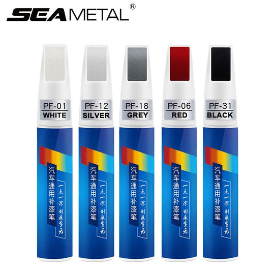 SEAMETAL Universal 5 Colors Car Scratch Repair Paint Pen Auto Touch Up Pens Car Scratches Clear Remover DIY Pens Car Accessories - shift - knoobs