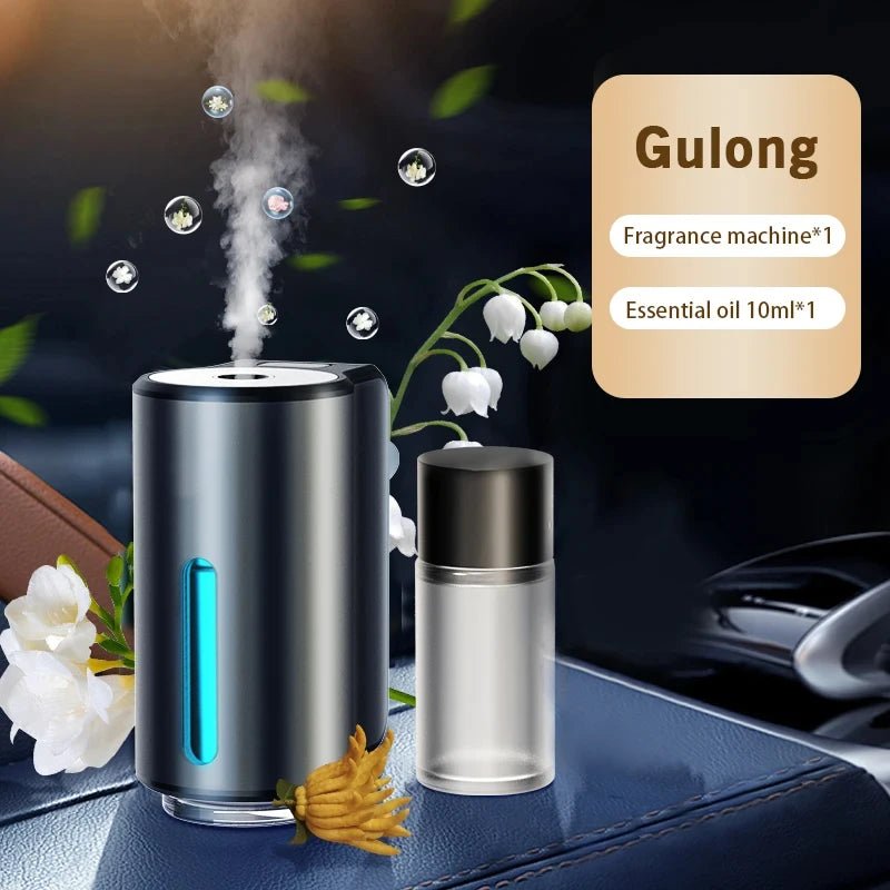 Smart Car Air Aromatherapy Diffuser Fragrance Car Air Fresheners With Three Adjustable Humidifier Essential Oil Diffuser - shift - knoobs