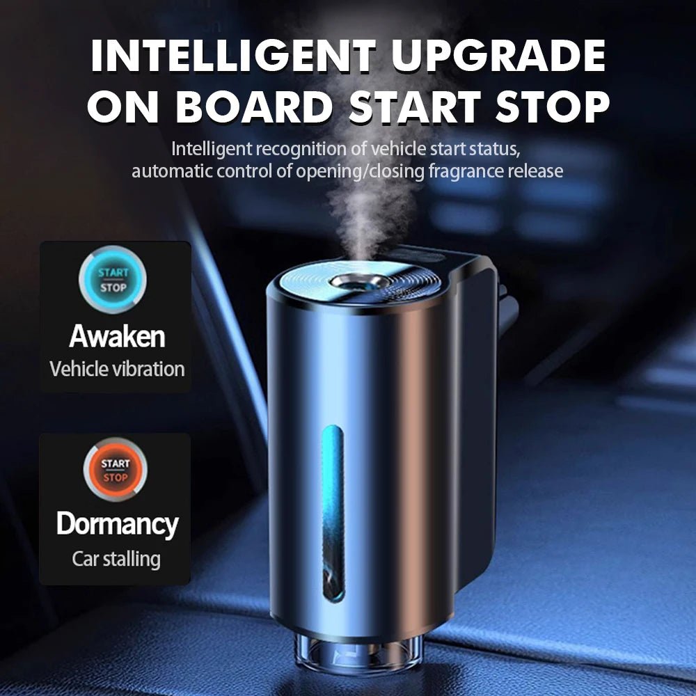 Smart Car Air Aromatherapy Diffuser Fragrance Car Air Fresheners With Three Adjustable Humidifier Essential Oil Diffuser - shift - knoobs