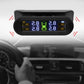 Tire Pressure Monitoring System Temperature Warning Fuel Save With 4 External Sensors Solar TPMS Car Tyre Pressure Monitor - shift - knoobs