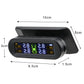 Tire Pressure Monitoring System Temperature Warning Fuel Save With 4 External Sensors Solar TPMS Car Tyre Pressure Monitor - shift - knoobs