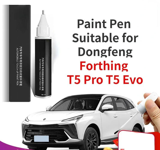 Touch Up Paint Pen Suitable for Dongfeng Forthing T5 Pro T5 Evo Paint Pen Xingchen White T5evo Modification Special Accessories - shift - knoobs
