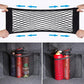 Universal Car Storage Bag Double Mesh Trunk Storage Net, Car Built - in Storage Bag, Car Fire Extinguisher Fixed Net - shift - knoobs