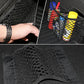Universal Car Storage Bag Double Mesh Trunk Storage Net, Car Built - in Storage Bag, Car Fire Extinguisher Fixed Net - shift - knoobs