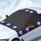 Winter Car Window Snow Cover Large Size Magnetic Car Windshield Snow Cover Anti Freeze Snow Windshield Covers Glass Sun Visor - shift - knoobs