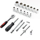 Wrench Set 46/53Pcs Tool Kit For Car Tool Screwdriver And Bit Ratchet Torque Quick Wrench Spanner Wrench Socket Key Hand Tools - shift - knoobs