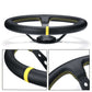 Leather Steering Wheel (The Fifth Wheel) - shift-knoobs